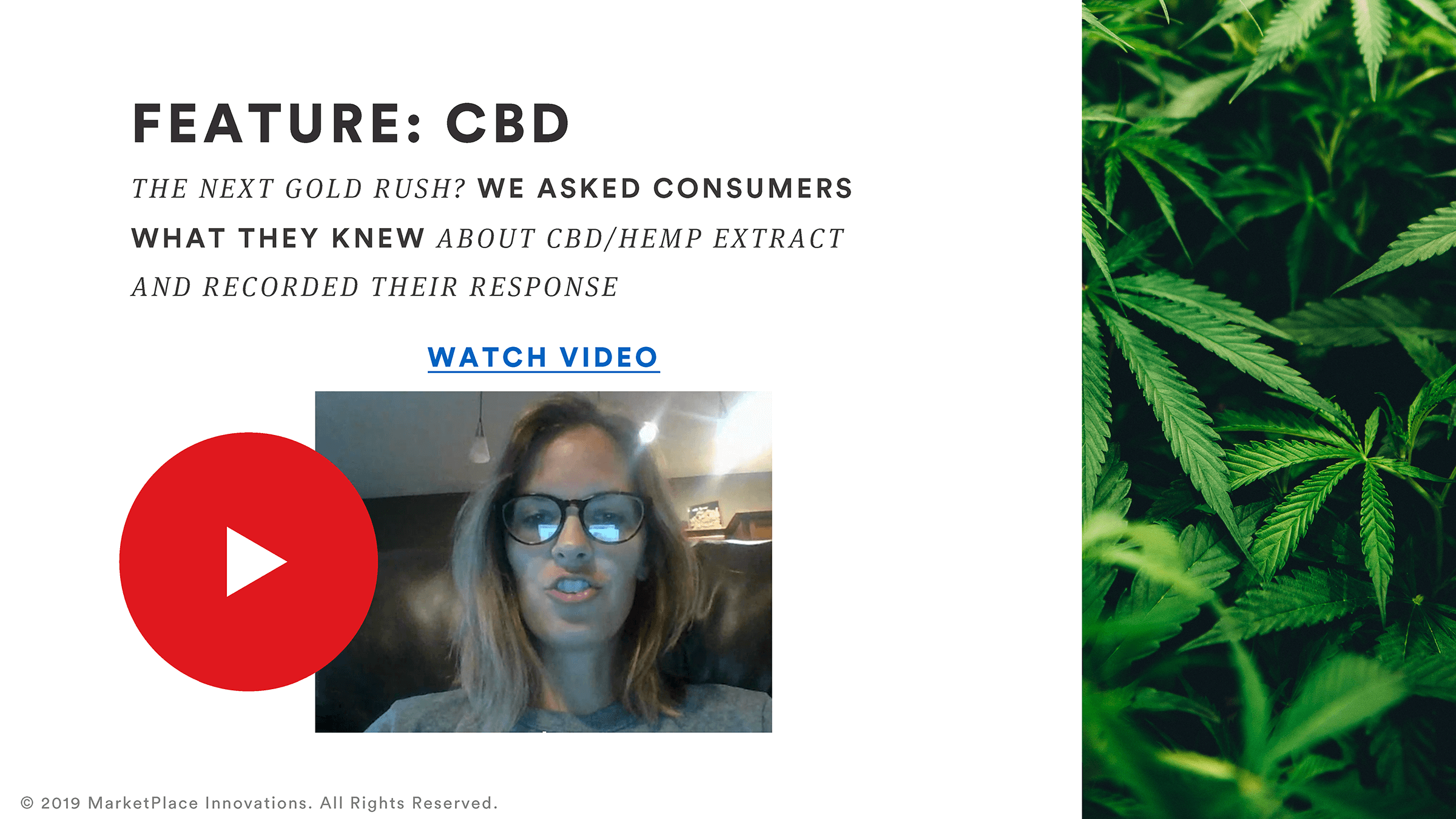 consumer responses to question about cbd