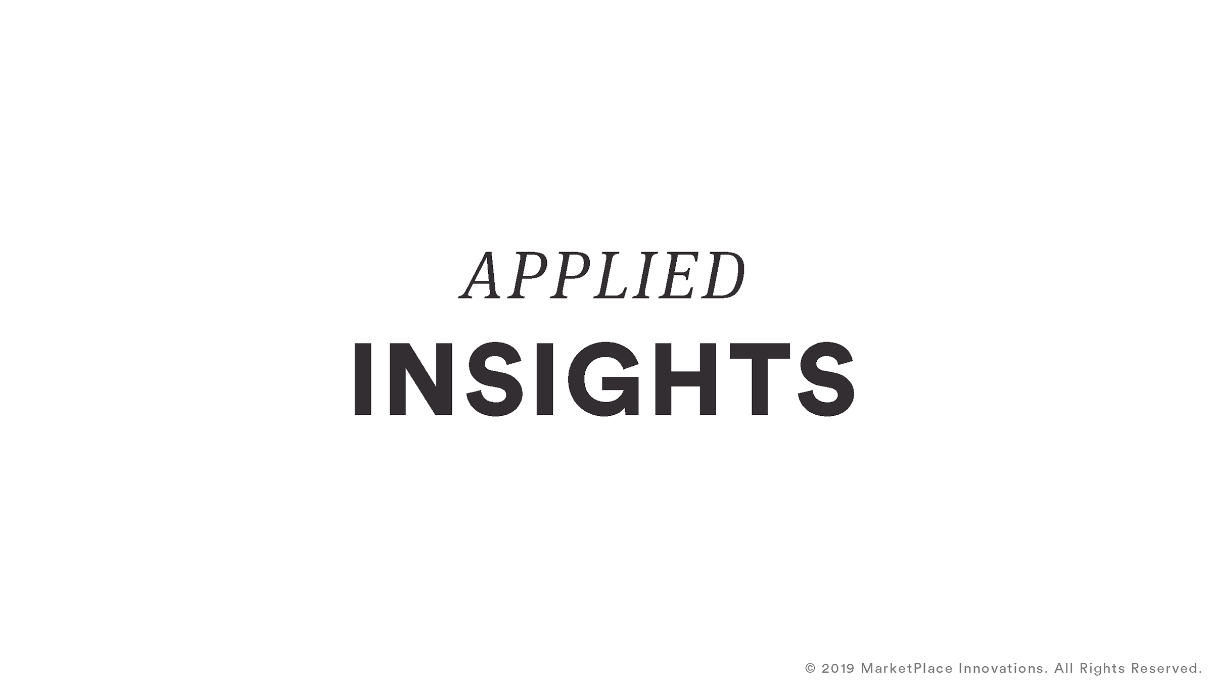 applied insights graphic