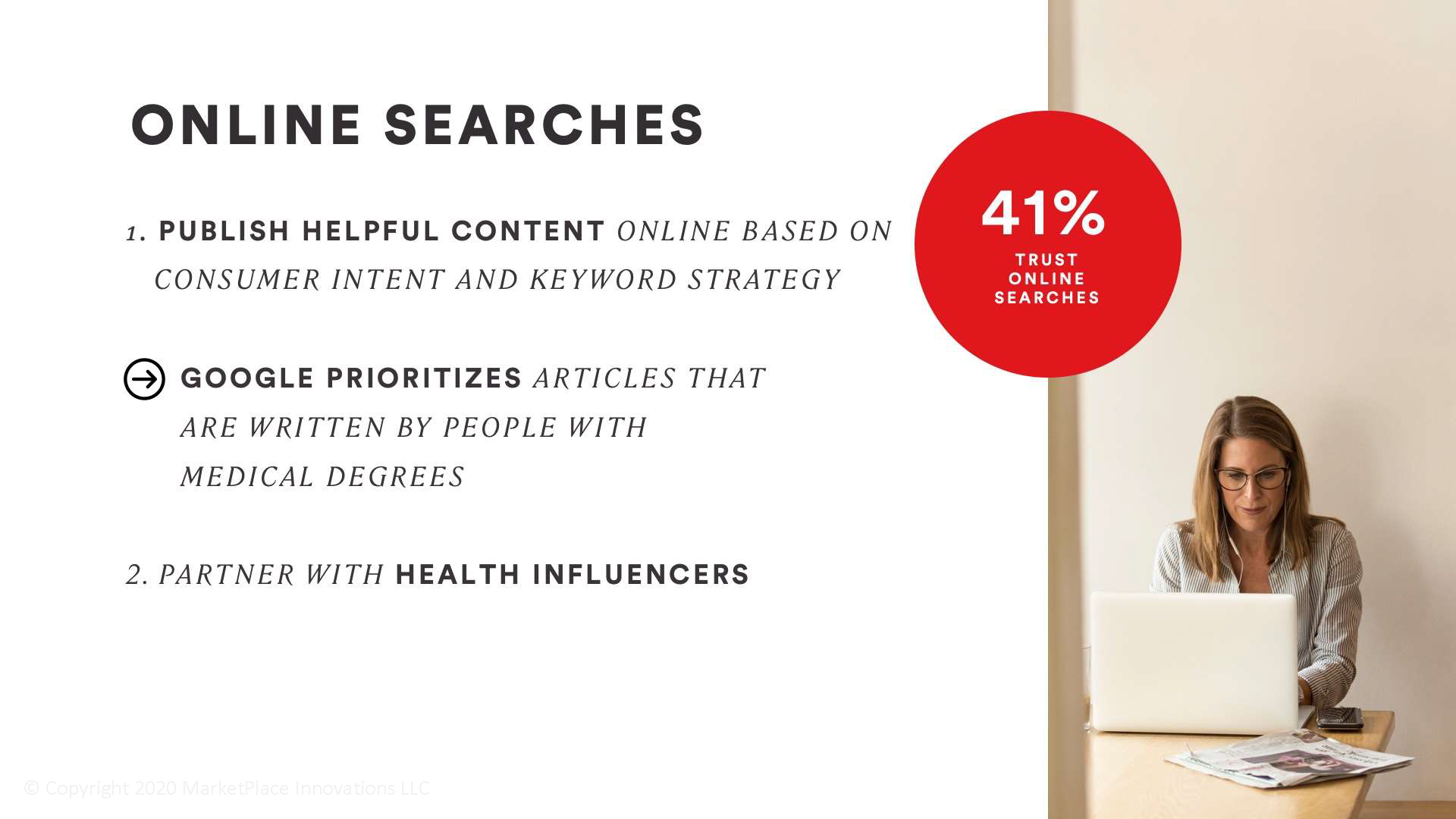 online searches - trends in health and wellness