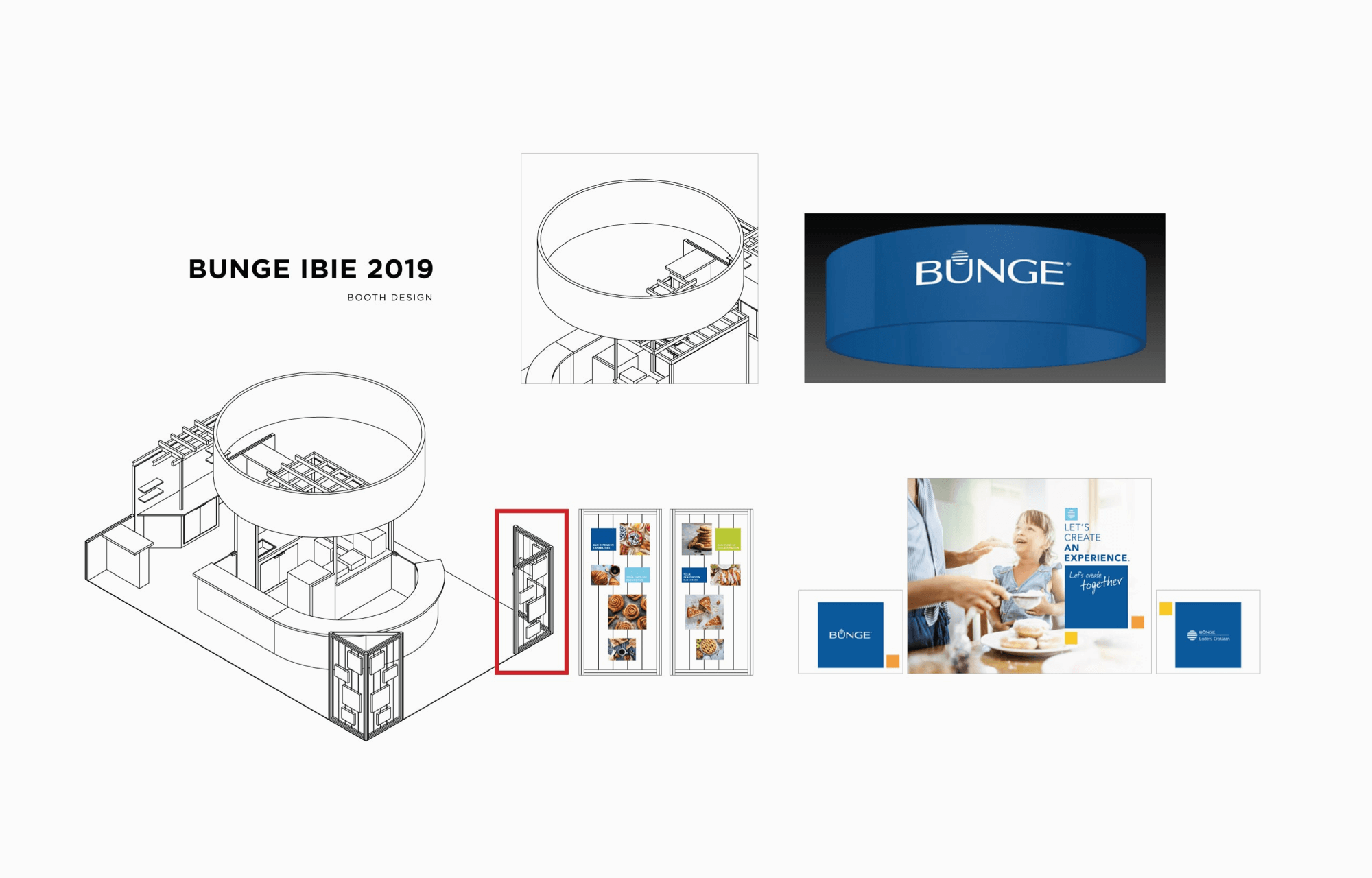 Bunge IBIE trade show booth design