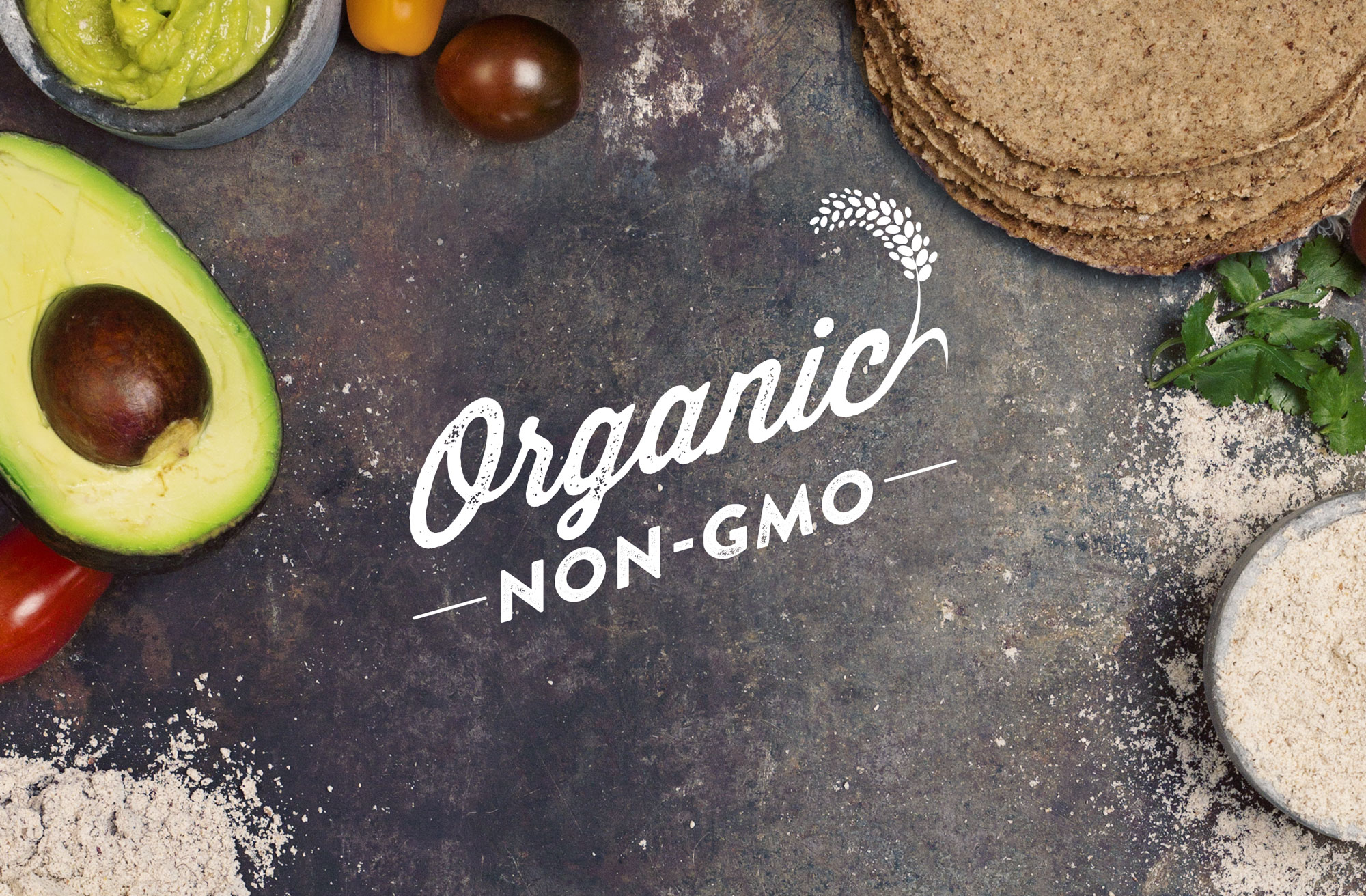 Bunge organic non-GMO corn advertising