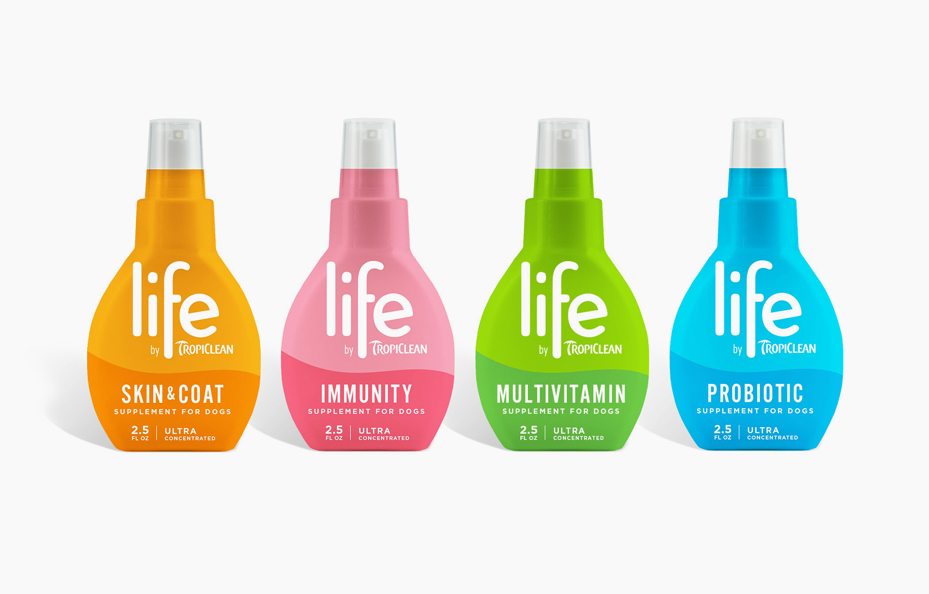 Life by TropiClean supplement design