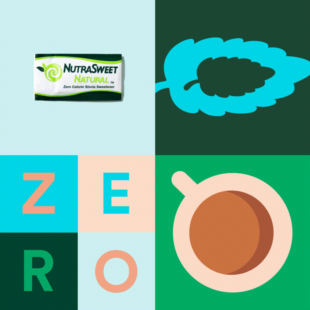 Nutrasweet Natural Sweetener Zero Collage