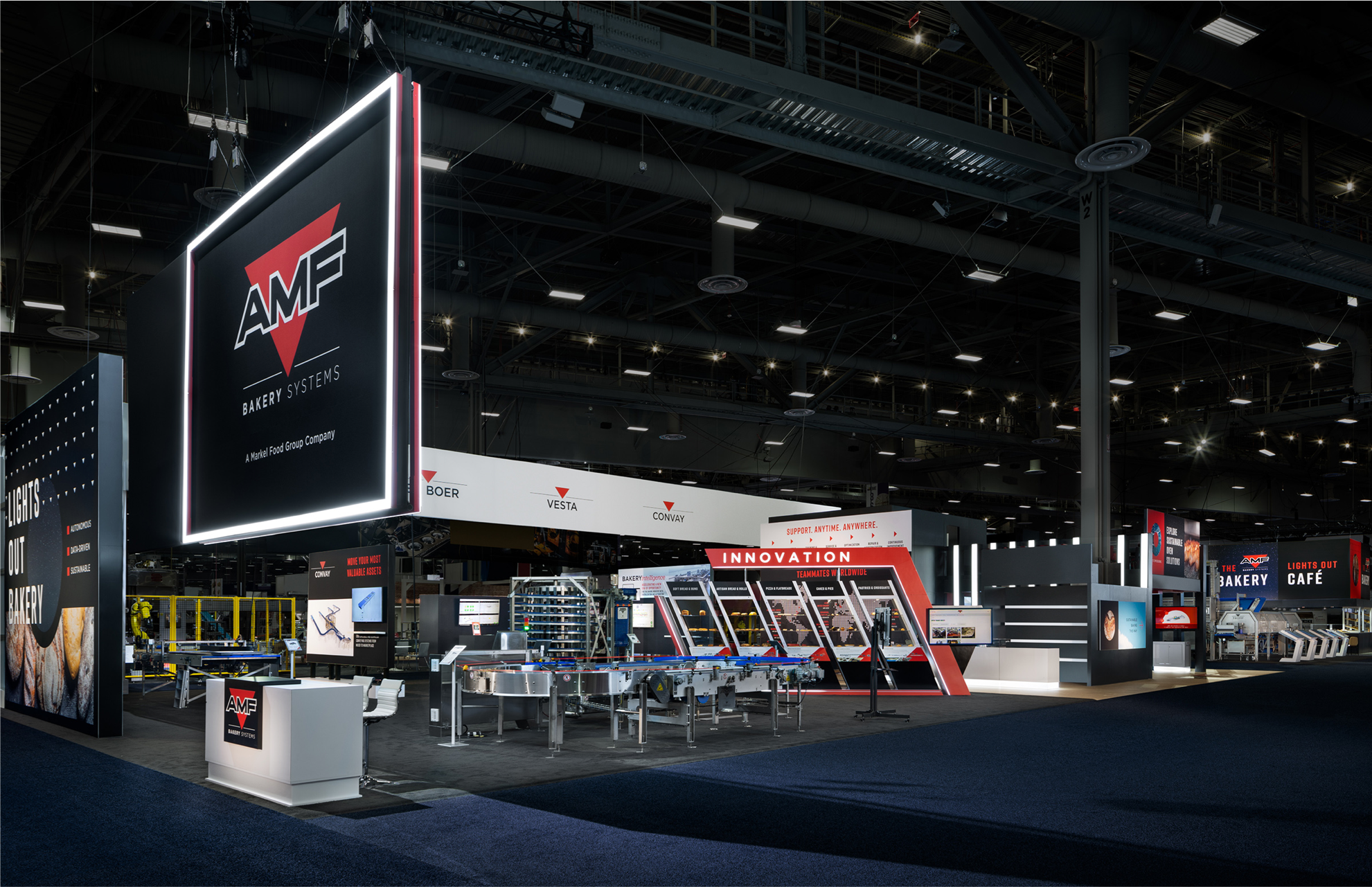 AMF_Trade_show_booth_design_IBIE_trade_show_strategy_booth_graphics_explore_sustainable_oven_solutions