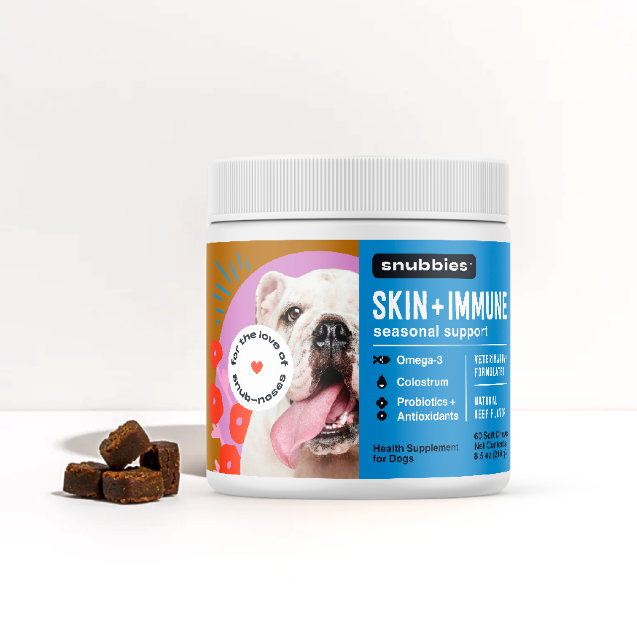 Snubbies_Dog_Supplements_Pet_Industry_branding_Strategy_Pet_Marketing_Packaging_Design