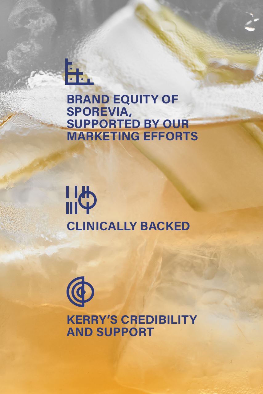 kerry_sporevia_ingredient_branding_probiotic_dietary_supplement_brand_identity_clinically_backed
